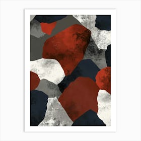 Red, White, And Blue 1 Art Print