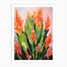 Cactus Painting Bishops 4 Art Print