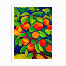 Acerola 3Fruit Vibrant Matisse Inspired Painting Fruit Art Print