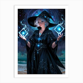 Witch Of The Sea Art Print