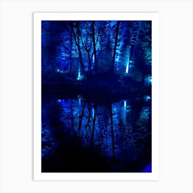 Blue Evenings Art Print