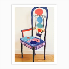 Colorful Chair 2 Art Print