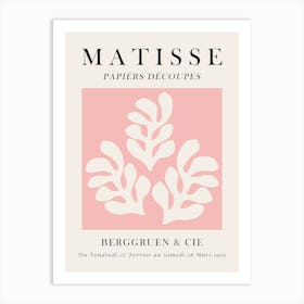 Matisse organic floral 4 Art Print