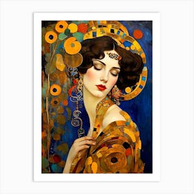 Woman In Gold Art Print