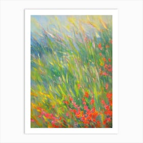 Laceleaf 2 Impressionist Painting Art Print