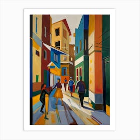 Street Scene Art Print