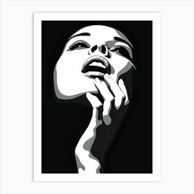 Portrait Of A Woman 8 Art Print