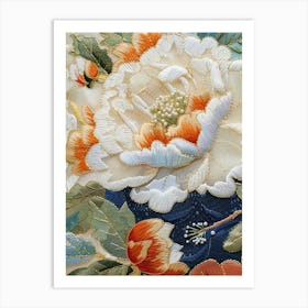 Chinese Embroidery 36 Art Print