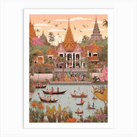 The Grand Palace Bangkok Thailand 2 Art Print