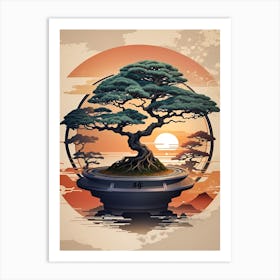 Bonsai Tree Art Print