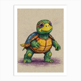 Turtle Turtle Art Print