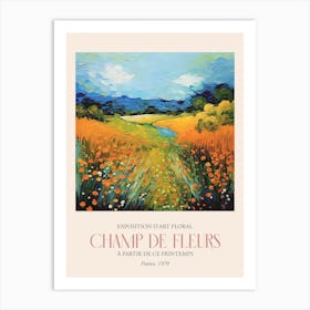 Champ De Fleurs, Floral Art Exhibition 04 Poster