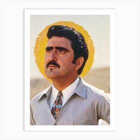 Alfred Molina Retro Collage Movies Art Print