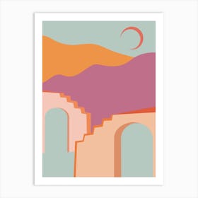 Desert Doorways Art Print