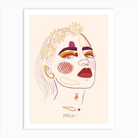 mmvce portrait 15 Art Print