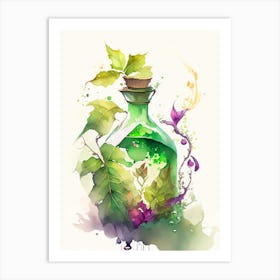 Poison Ivy Potion Pop Art 2 Art Print