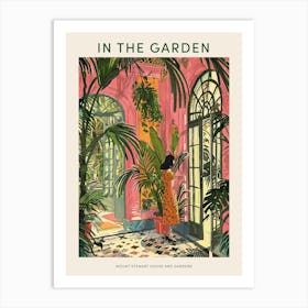 In The Garden Poster Mount Stewart House And Gardens United Kingdom 2 Art Print
