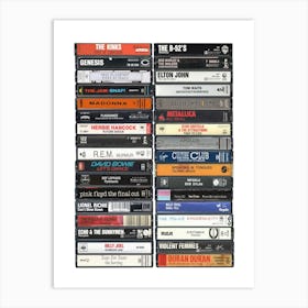 1983 Music - Cassette Print - Born in '83 Art Print