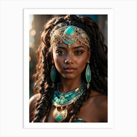 Egyptian Princess Art Print