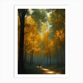 Walk In The Woods 16 Art Print