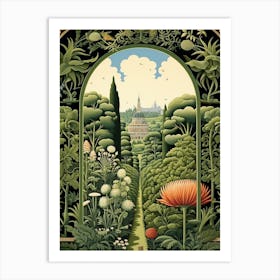 San Diego Botanic Garden Usa Henri Rousseau Style 5 Art Print