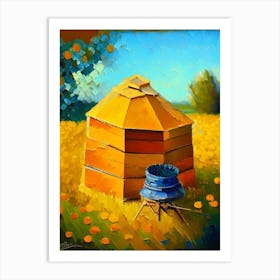 Propolis Beehive 1 Painting Art Print