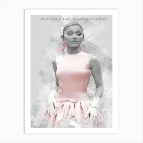 Ariana Grande Art Print