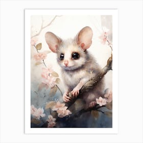 Adorable Chubby Common Brushtail Possum 1 Art Print