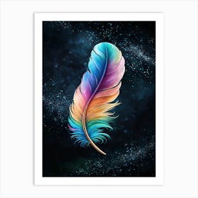 Feather Feather Feather 1 Art Print