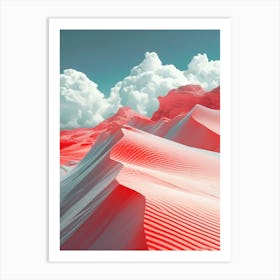 Sand Dunes 5 Art Print