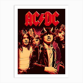 Ac Dc Art Print