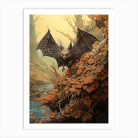 Lesser Horseshoe Bat 3 Art Print