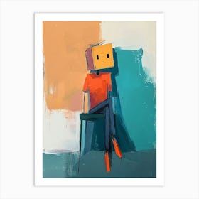 Robot Art Print