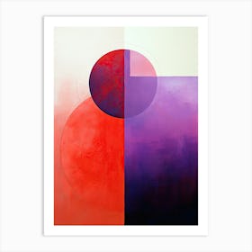 Bauhaus 342 style Art Print