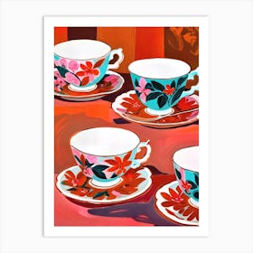 Tea Party Art Print