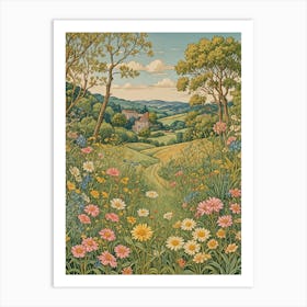 Meadow Warmth Art Print