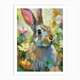 Tans Rabbit Painting 4 Art Print