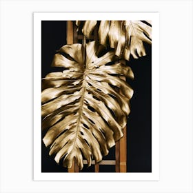 Gold Leaf Art Print