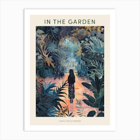 In The Garden Poster Powis Castle Gardens United Kingdom 2 Art Print