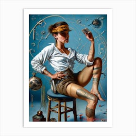 Emaline 7 Art Print