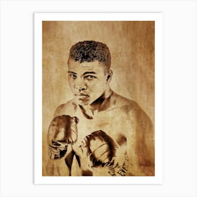 Muhammed Ali Art Print