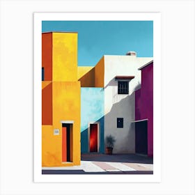 Juarez Journeys: Northern Border Brilliance, Mexico Art Print