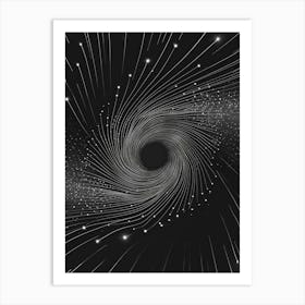 Black Hole 19 Art Print