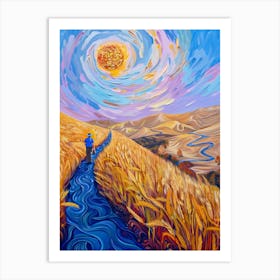 Wheat Field Art Print