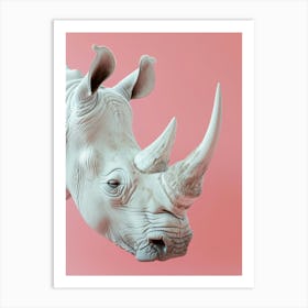 Rhinoceros 2 Art Print