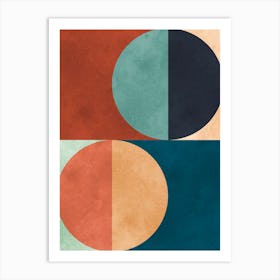 Art of circles in harmony 37 Art Print