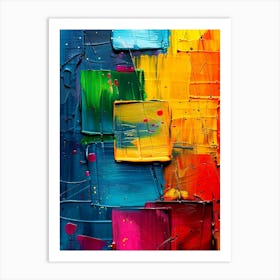 Color - Abstract Painting Art Print