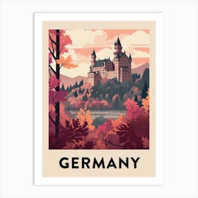 Vintage Travel Poster Germany 5 Art Print