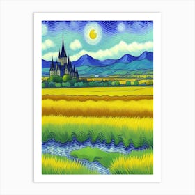 Castle In The Sky Art Print