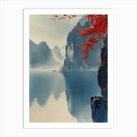 Chinese Landscape 1 Art Print